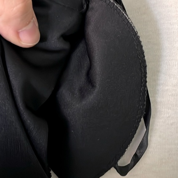 🇨🇦 Victor Costa/En Français Vintage Black Sparkly Knit V-Neck Tunic, Size 1X - Picture 14 of 16